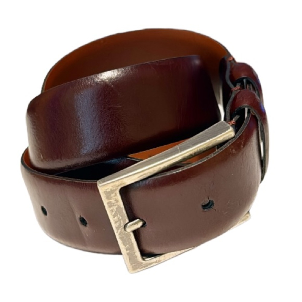 Joseph Abboud men’s brown genuine leather dress belt size 30/75